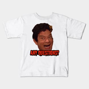 David S. Pumpkins - Any Questions? III Kids T-Shirt